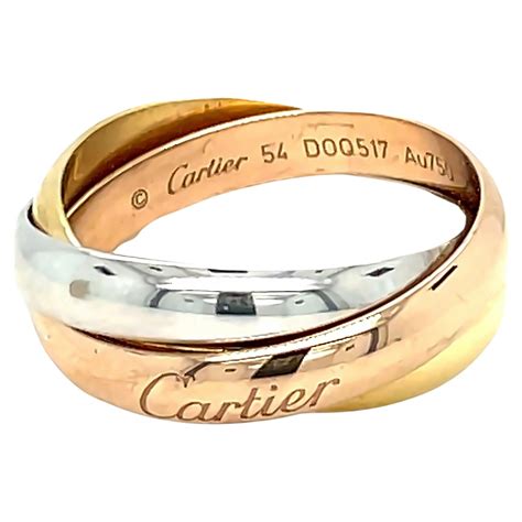 cartier trinity ring weight|Classic Trinity ring .